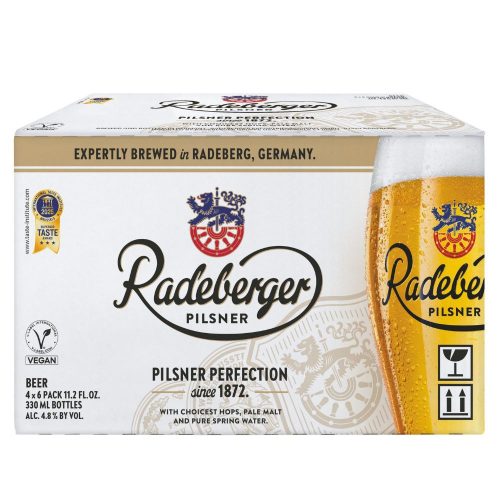Radeberger Pilsner sör 4,8% 0,33 L üveges