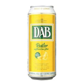 Dab Radler szűretlen sör 0,5 L dobozos