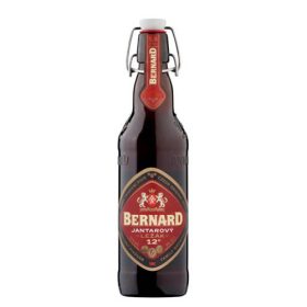 Bernard Amber Lager sör 5%, 0,5 L üveges