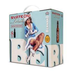   Bernard Celebrations Lager sör Pack (8 x 0,5 l üveges sör)