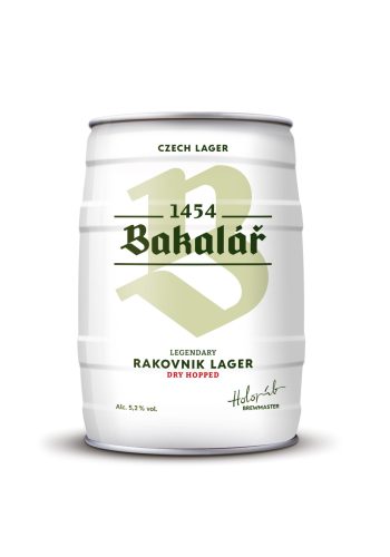Bakalár Dry Hopped Lager sör 5,2% 5 L 