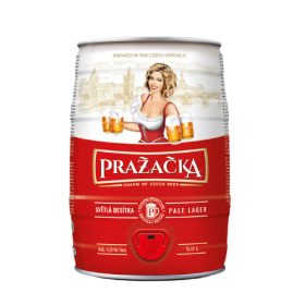 Prazacka Pale Lager sör 4% 5 L hordó