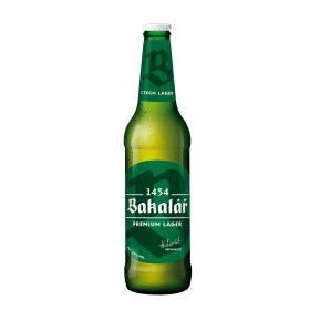 Bakalár Premium Lager sör 4,9% 0,5 L üveges