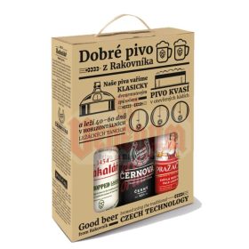 Cseh Sörválogatás Pack 4,5%  (3 x 0,5 L üveg) 