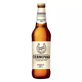   Černovar Světlý – Tradicionális cseh világos lager 4,9% 0,5 L üveg