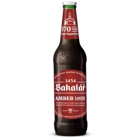 Bakalár Amber félbarna sör 4,2% 0,5 L üveges