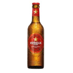 Estrella Damm világos sör 4,6%  0,33 l üveges