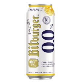 Bitburger Radler 0,0% alkoholmentes sör 0,5 l dobozos