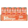 Bitburger 0,0% Peach alkoholmentes barack ízesítésű sör 0,33 l dobozos