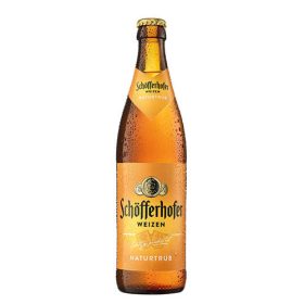 Schöfferhofer Weizen szűretlen búzasör 5% 0,5 L üveges