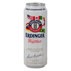   Erdinger Weissbier szűretlen búzasör 5,3% 0,5 L doboz  /Limitált kiadás ! 