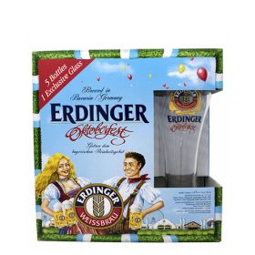 Erdinger Oktoberfest sör Pack 5,7%(5 x 0,5 l +1 pohár)