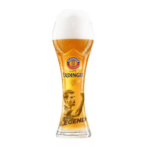 Erdinger Foci VB Legend Pack ( 5 x Weissbier 0,5 l üveg+1 pohár) / Limitált kiadás! 