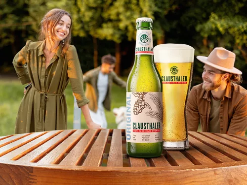 Clausthaler Original alkoholmentes sör 0,0%  0,33 L üveges 