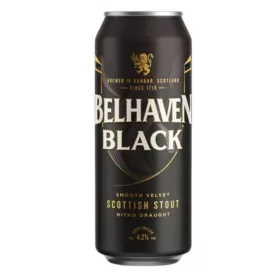 Belhaven Black Scottish Stout sör 4,2% 0,44 L dobozos