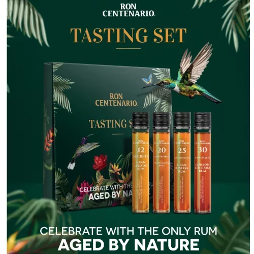 Centenario rum Kóstoló szett 40% (4X 0,05 L) 12y, 20y, 25y, 30y
