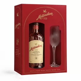   Matusalem Gran Reserva 15 rum  díszdobozban + 1 pohár 0,7L 40%