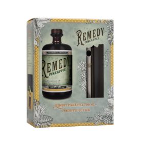   Remedy Pineapple díszdobozban + ananászhámozó 0,7 L 40,5%