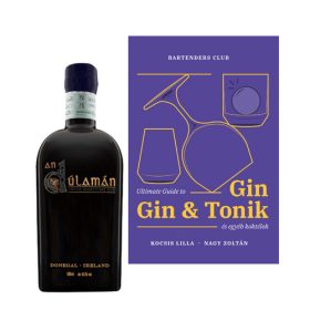   An Dúlamán Irish Maritime gin 43,2% 0,5 l+ gin&Tonic könyv