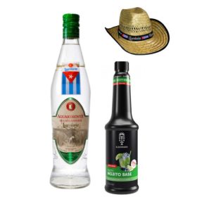   Legendario Aguardiente rum 40% 0,7 L+Eldorado Mojito Alap szirup 0,8 L