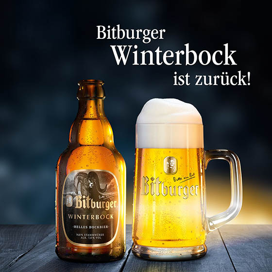 Bitburger Winterbock – hidegen tárolva