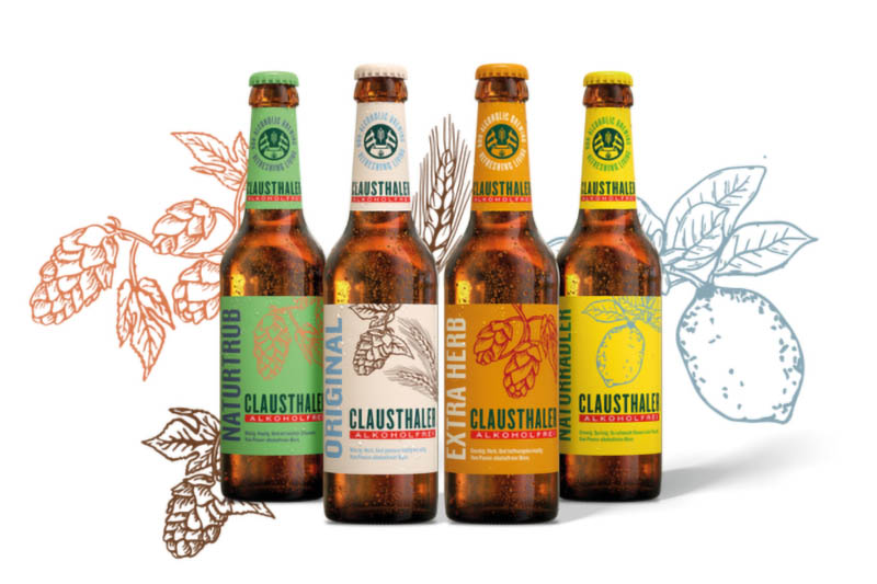 Clausthaler alkoholmentes sörök új design