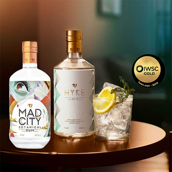 Díjnyertes luxus italok fenntartható forrásból