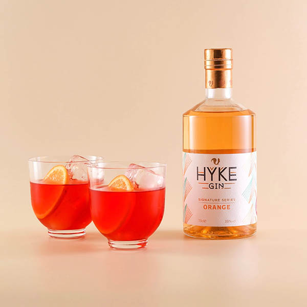 HYKE Signature Series Orange Negroni recept