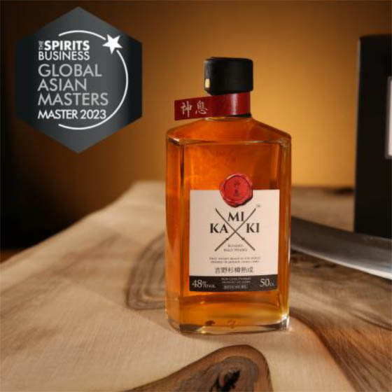 KAMIKI WHISKY “MASTER” érmet nyert