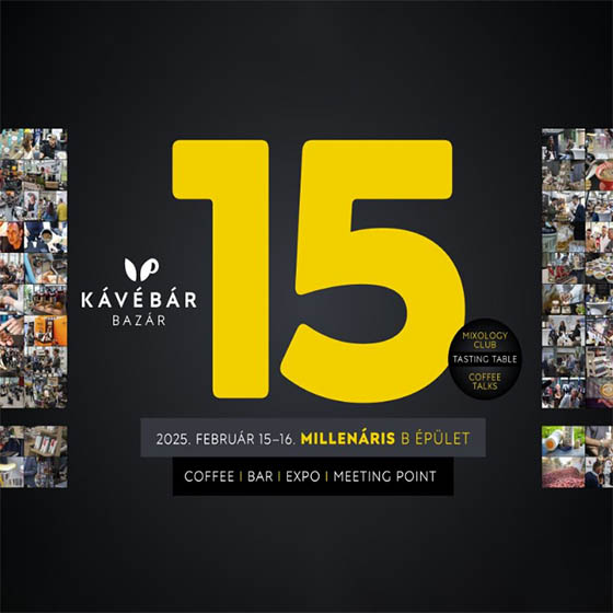 KávéBár Bazár 2025 – jubileumi kávéfieszta