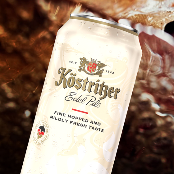 Itt a világos Köstritzer Edel Pils