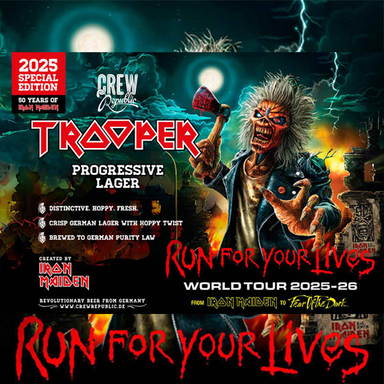 Iron Maiden: Trooper Progressive Lager