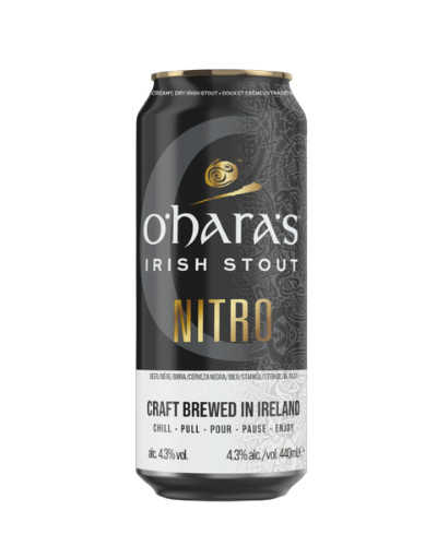 O'Hara's Nitro Irish Stout sör 4,3% 0,44 L dobozos