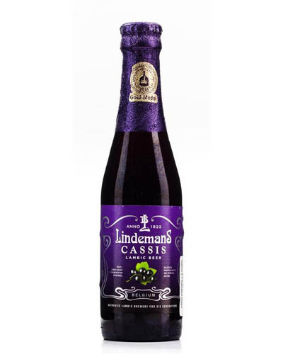 Lindemans Cassis feketeribizlis lambic sör 2,5% 0,25 L üveges