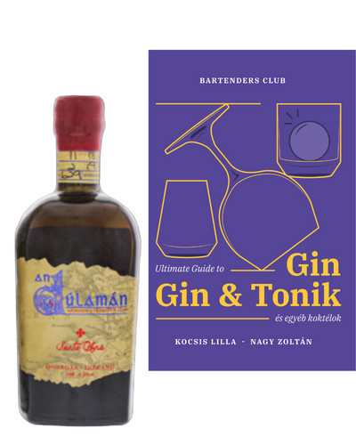 An Dúlamán Santa Ana gin 57% 0,5 l+ gin&Tonic könyv